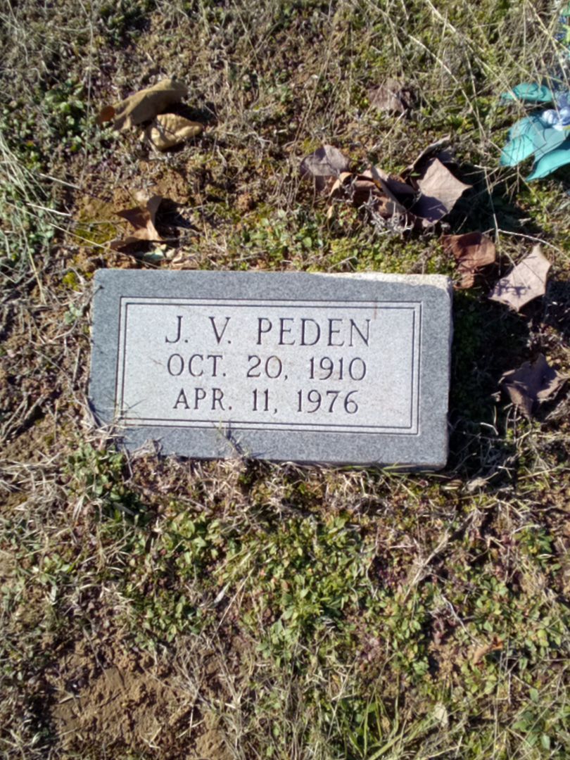 J. V. Peden's grave. Photo 1