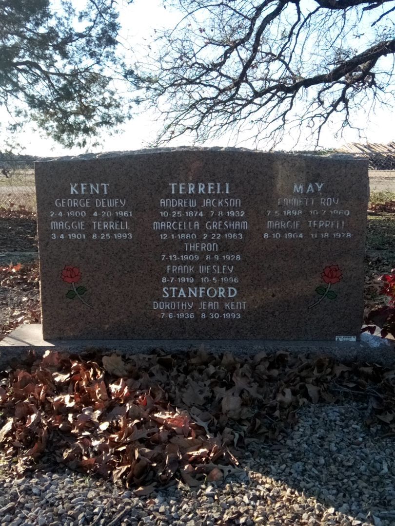 George Dewey Kent's grave. Photo 1